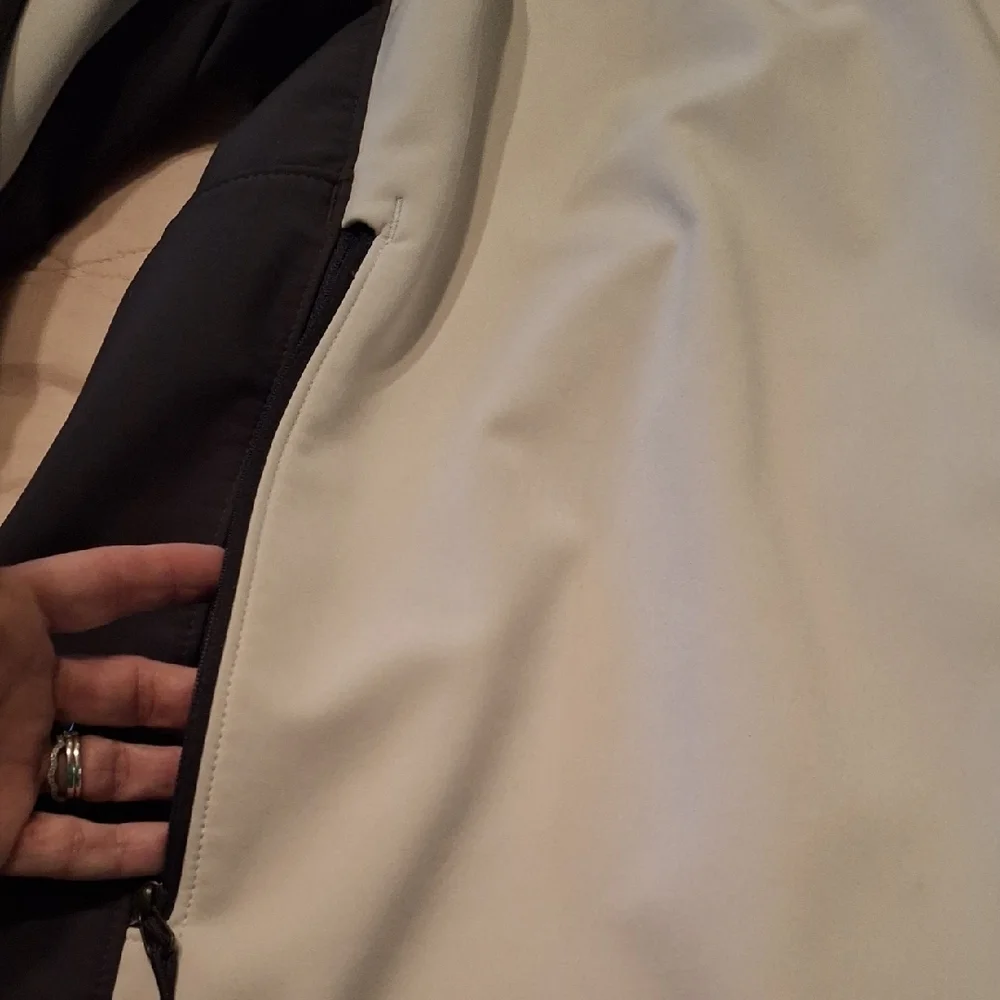 The North Face Men's Black and White Performance Jacket